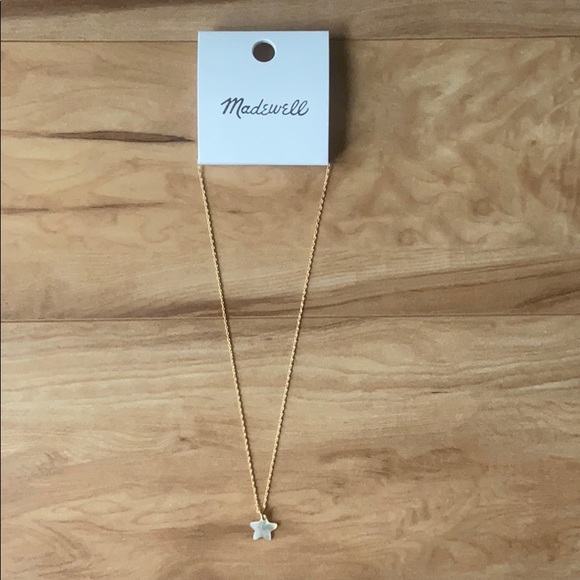 Madewell Mother of Pearl Star Necklace - Picture 4 of 8